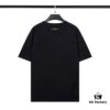 STONE ISLAND (230g 100% Cotton Double Yarn) T-shirt with Large Logo Print Black White M L XL XXL