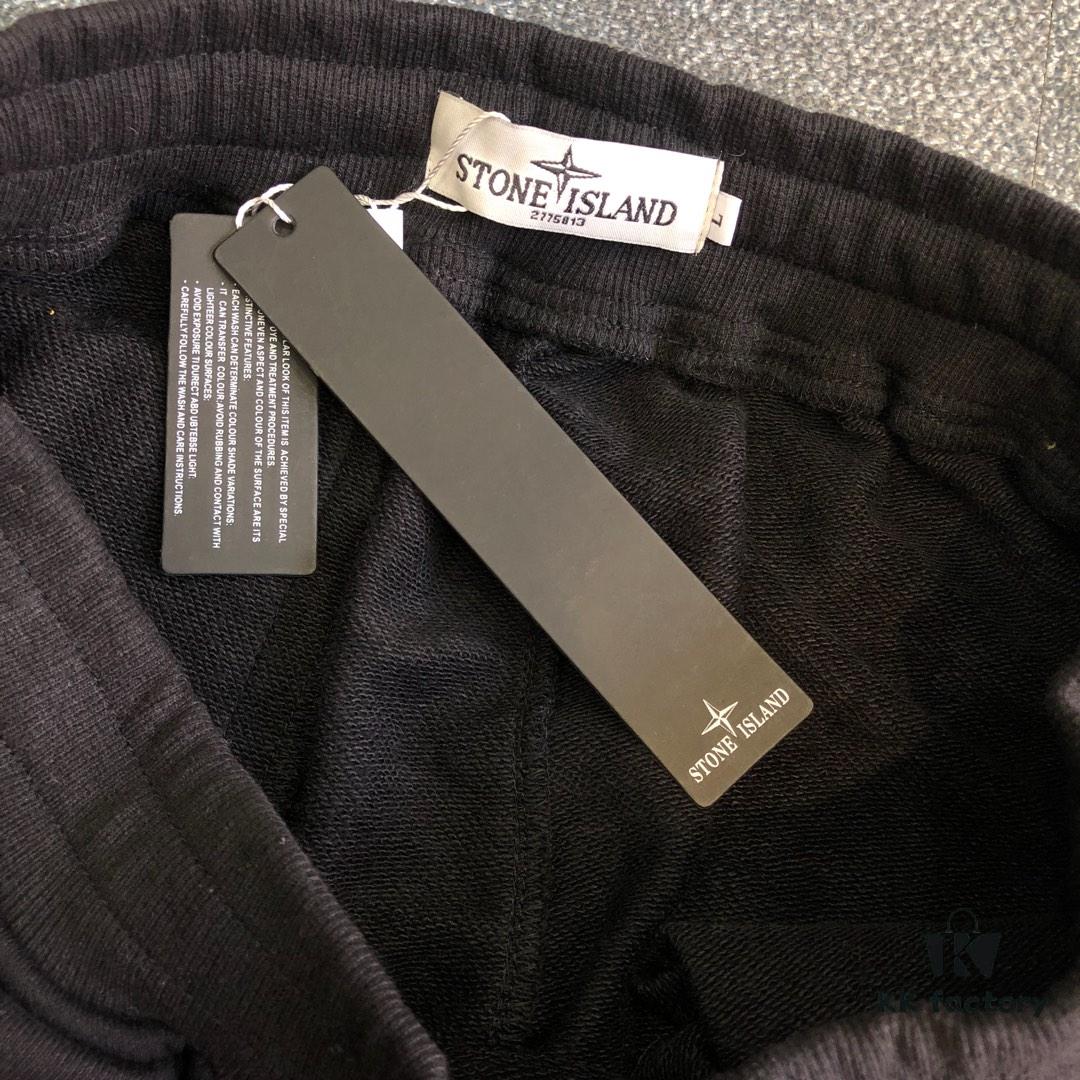 Stone Island 602# Spring/Summer 19 Classic Side Logo Cotton Shorts