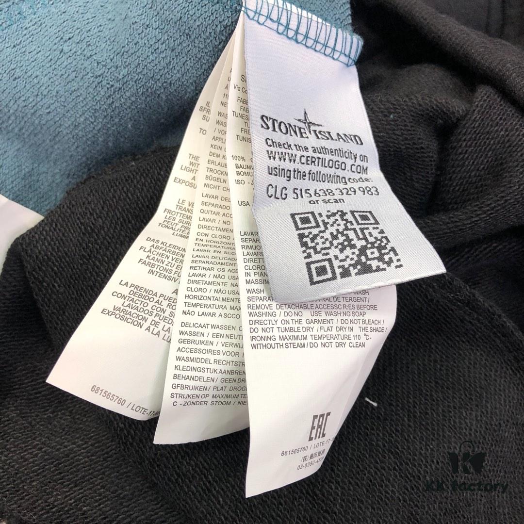 Stone Island 602# Spring/Summer 19 Classic Side Logo Cotton Shorts