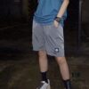Stone Island 20SS Metal Nylon Athletic Casual Quick-Dry Shorts