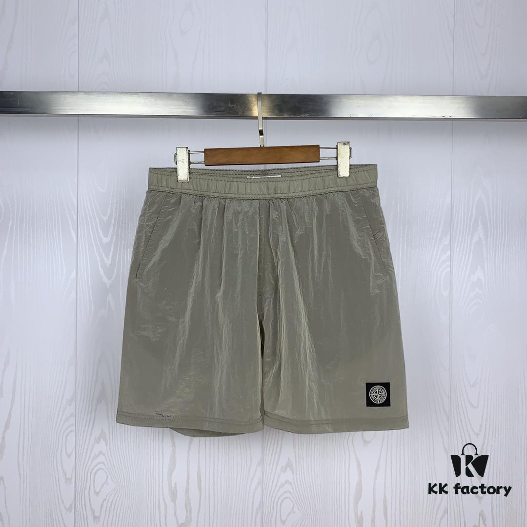 Stone Island 20SS Metal Nylon Athletic Casual Quick-Dry Shorts