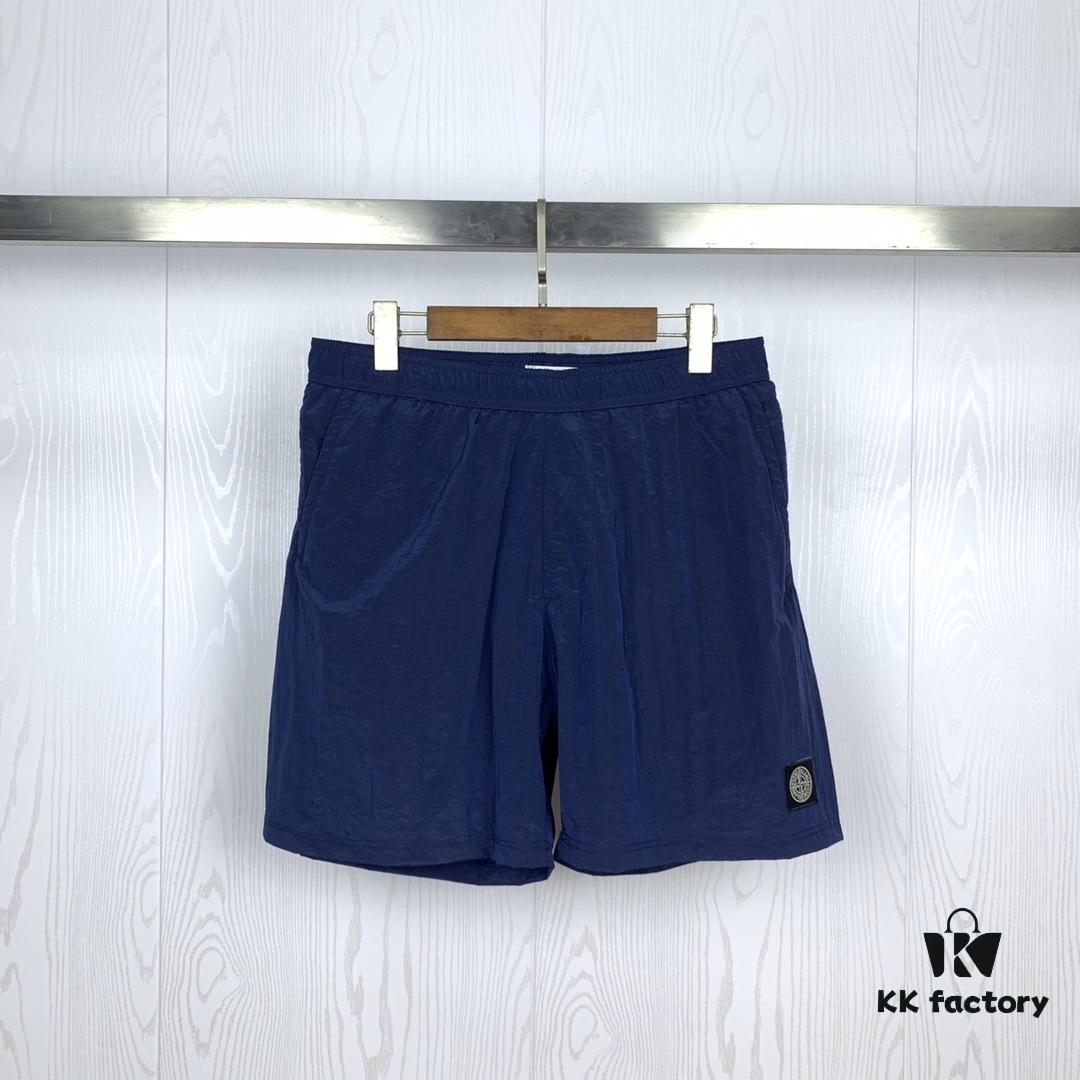 Stone Island 20SS Metal Nylon Athletic Casual Quick-Dry Shorts