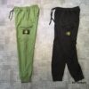 Stone Island Cotton Joggers Pants in Black and Military Green, Sizes M L XL XXL