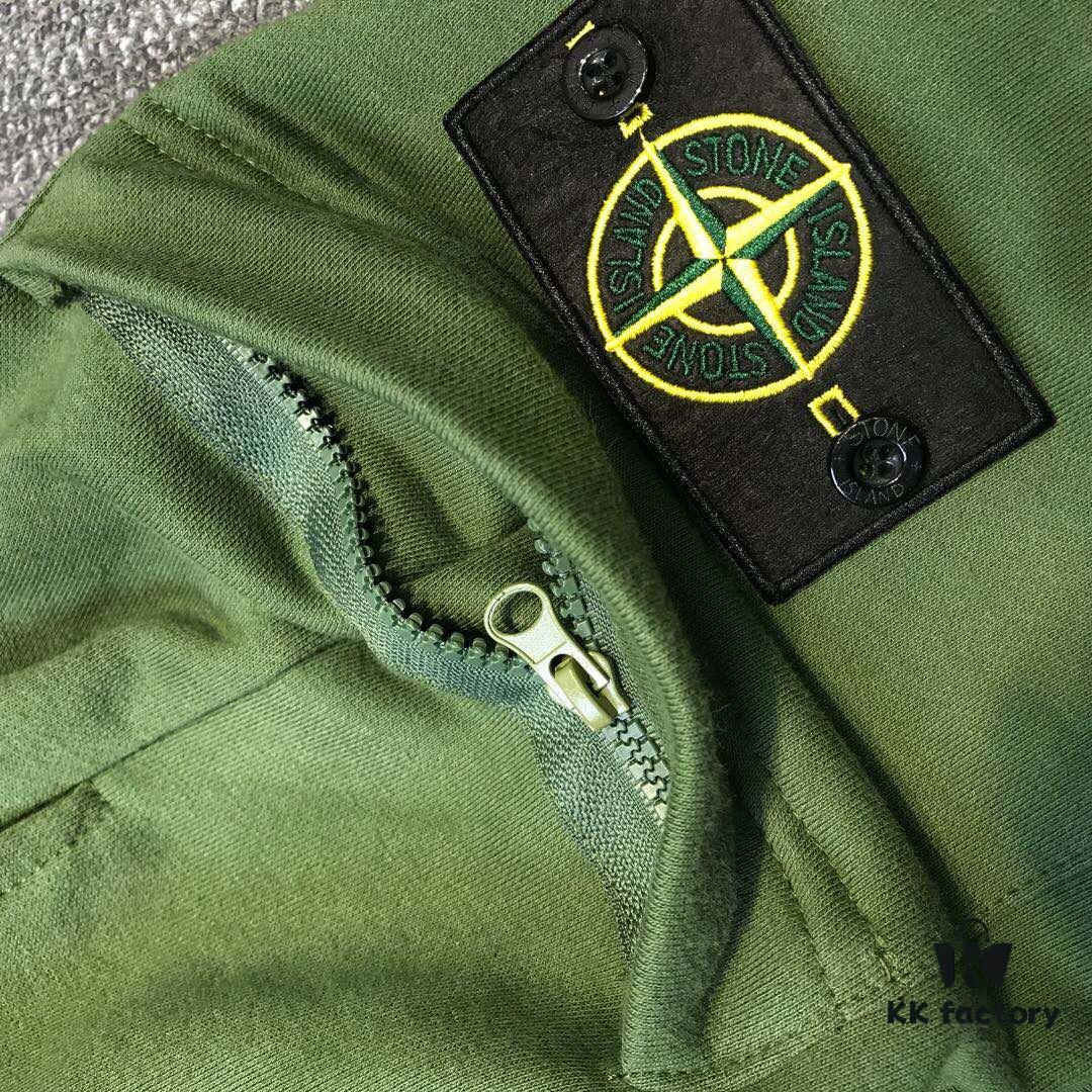 Stone Island Cotton Joggers Pants in Black and Military Green, Sizes M L XL XXL