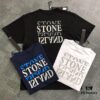 Stone Island Phantom Reflective Letter Short Sleeve T-Shirt M-XXL