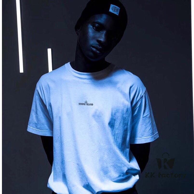 Stone Island Night-Glow Printed Short-Sleeve T-Shirt