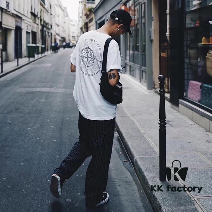 Stone Island Night-Glow Printed Short-Sleeve T-Shirt