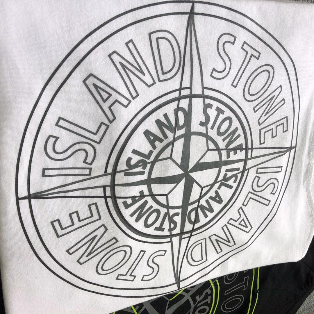 Stone Island Night-Glow Printed Short-Sleeve T-Shirt