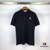 Stone Island Compass Embroidery Polo Short-Sleeve T-Shirt