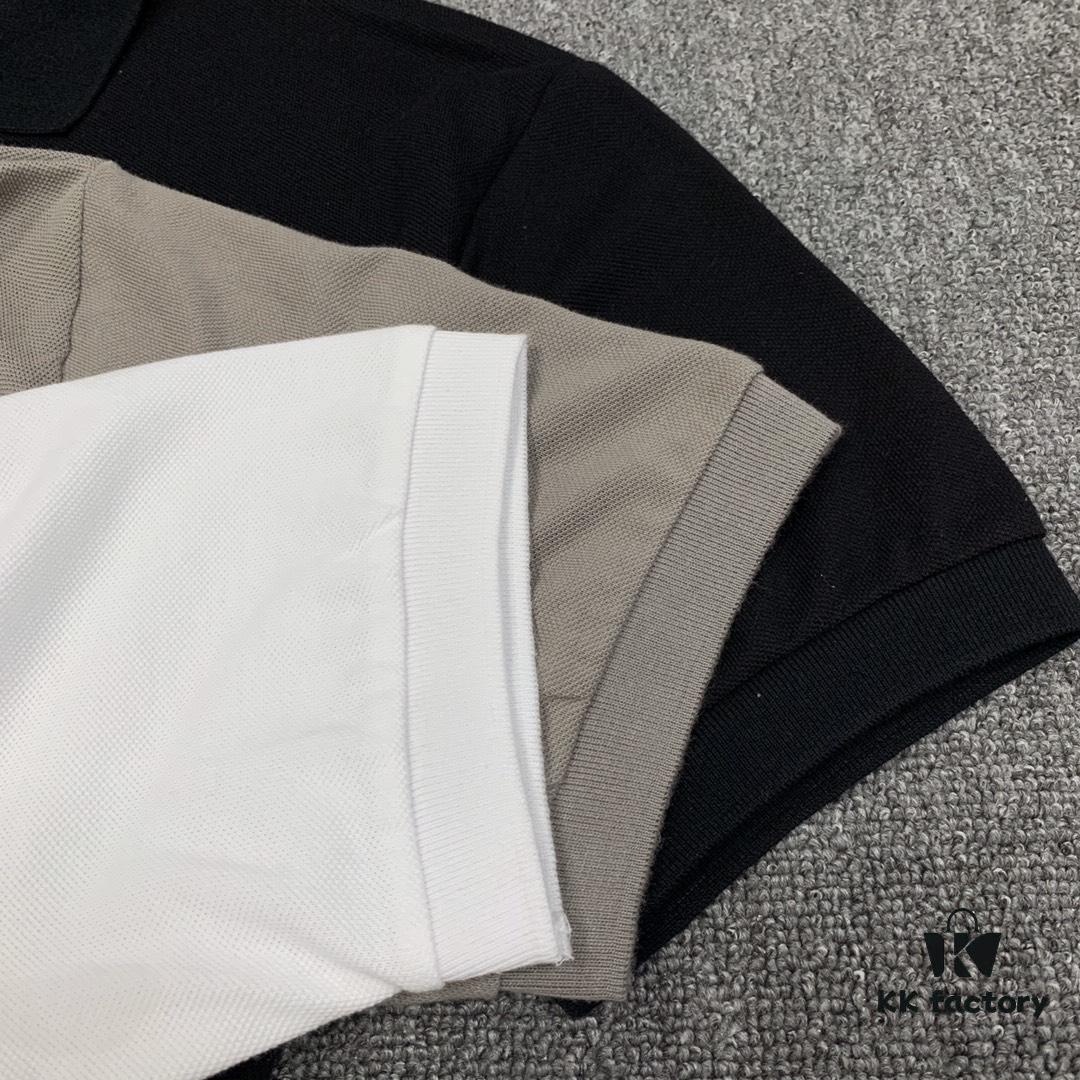 Stone Island Compass Embroidery Polo Short-Sleeve T-Shirt