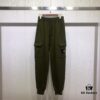 Stone Island 19FW Side Logo Double Pocket Terry Drawstring Sweatpants