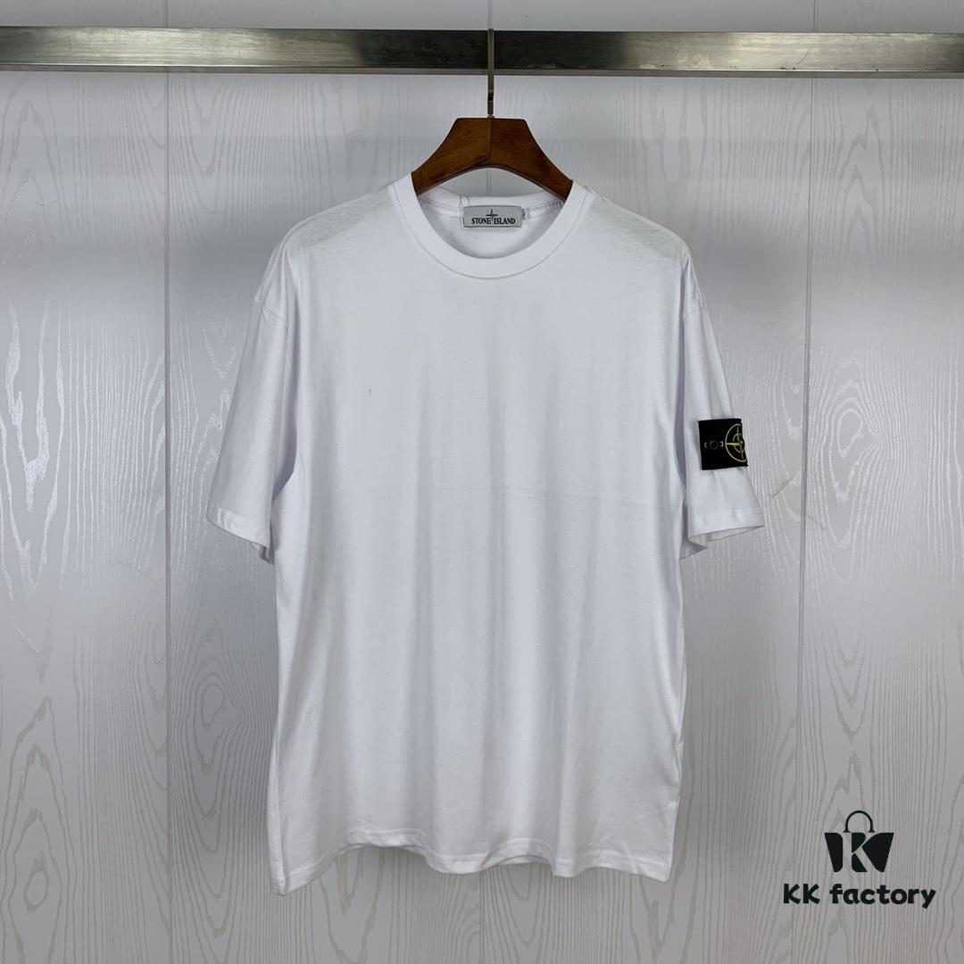 Stone Island Basic Compass Patch Short Sleeve T-Shirt