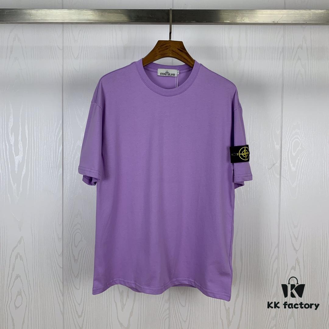 Stone Island Basic Compass Patch Short Sleeve T-Shirt