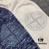 Stone Island 20 Spring Embroidered Badge Large LOGO Fashion Knit Pullover Casual Sweater