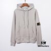 Stone Island 20 Autumn/Winter New Arrival Basic Classic Arm Badge Terry Hoodie