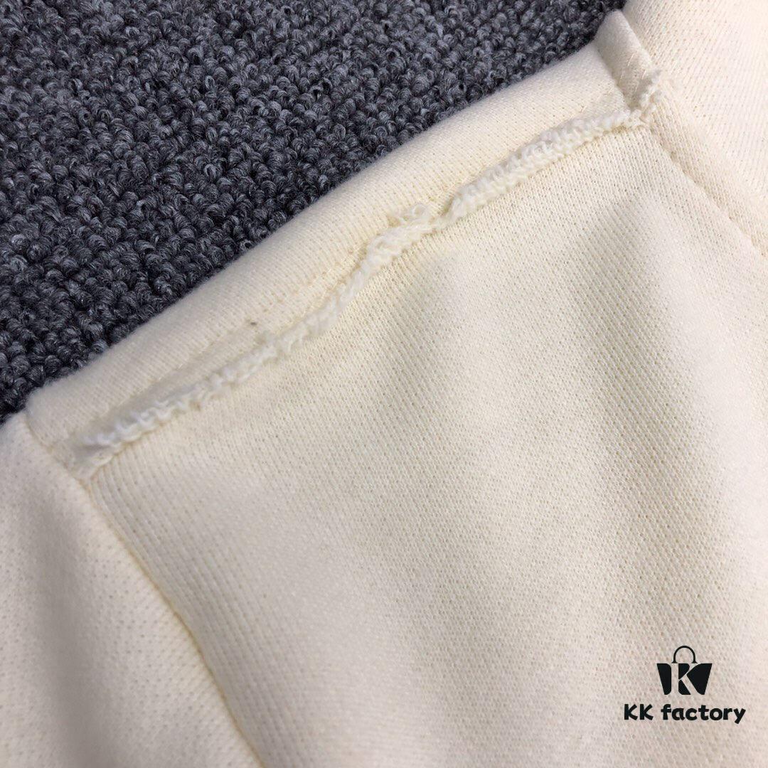 Stone Island 1:1 Cabinet Synchronization Ribbed Construction Classic Compass Patch Hooded Sweatshirt in Terry Fabric