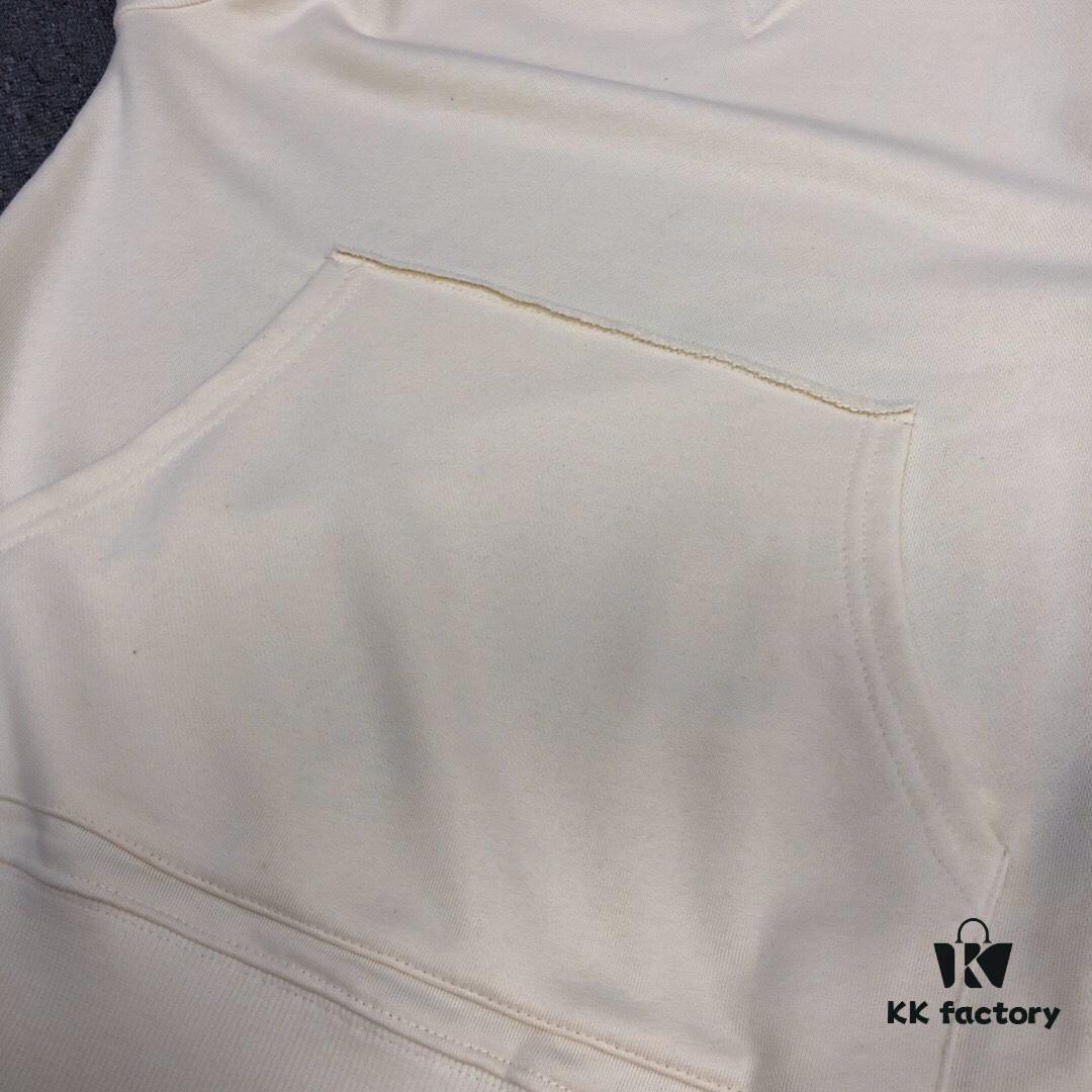 Stone Island 1:1 Cabinet Synchronization Ribbed Construction Classic Compass Patch Hooded Sweatshirt in Terry Fabric