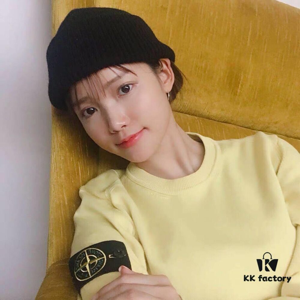 Stone Island 19 Fall/Winter Basic Compass Patch Terry Hoodie