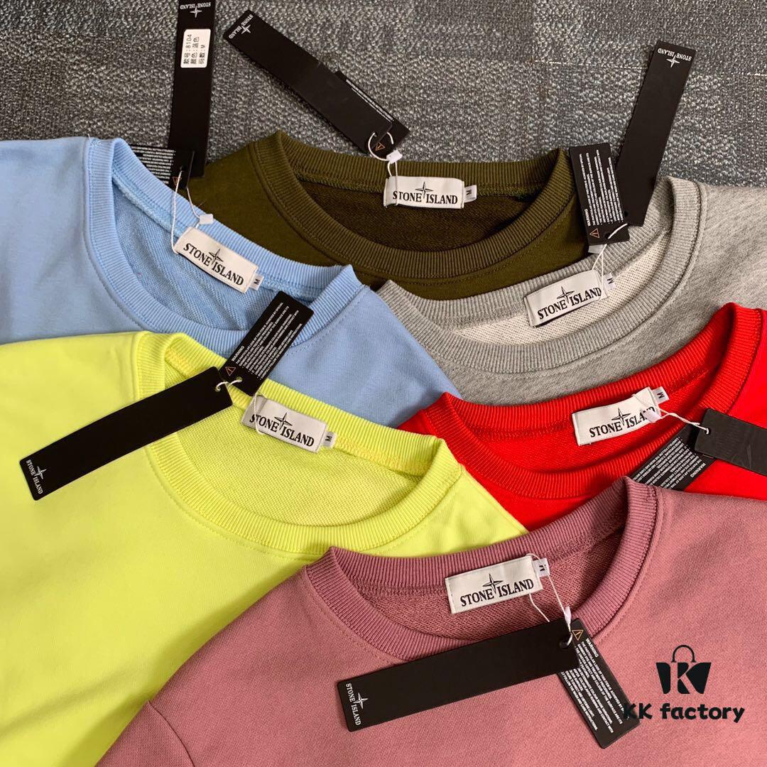 Stone Island 19 Fall/Winter Basic Compass Patch Terry Hoodie