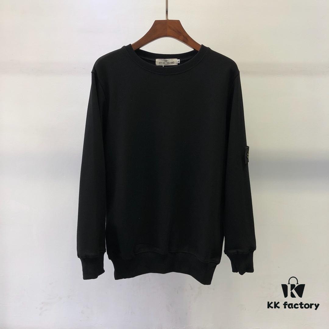 Stone Island 811# Basic Patch Logo Fleece Sweatshirt