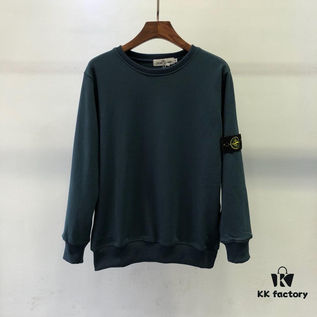 Stone Island 811# Basic Patch Logo Fleece Sweatshirt