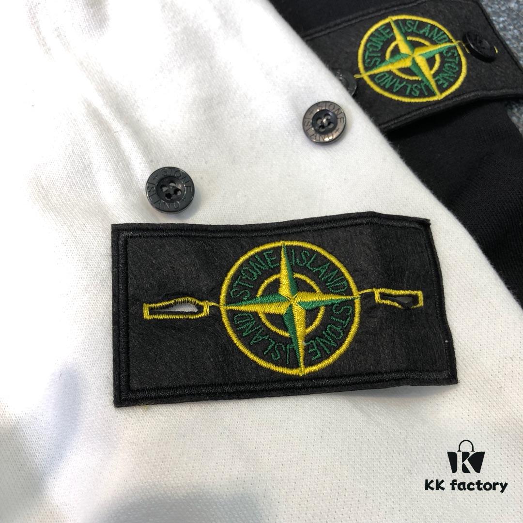 Stone Island 811# Basic Patch Logo Fleece Sweatshirt