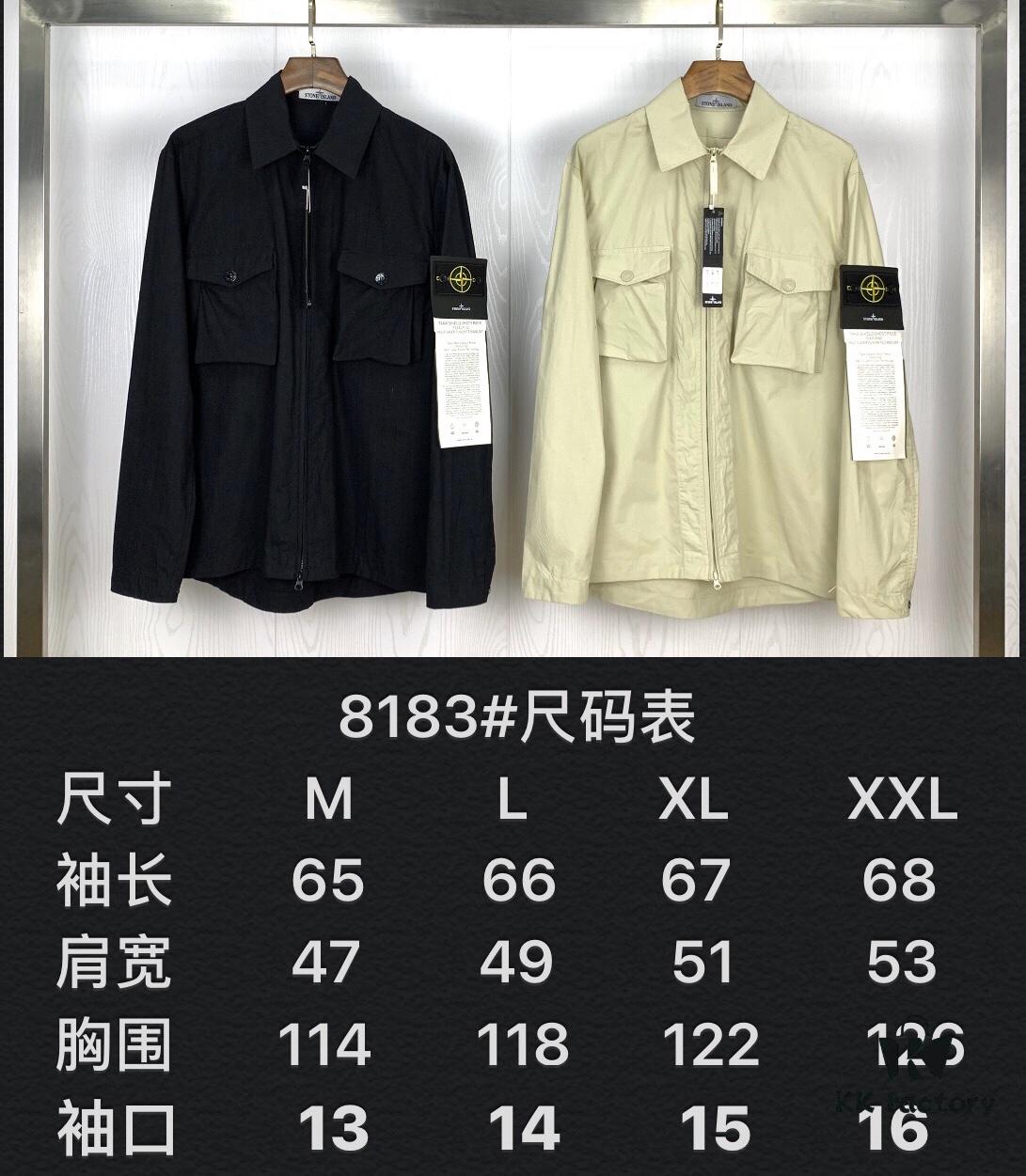 Stone Island Classic Arm Badge Workwear Shirt Jacket