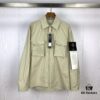 Stone Island Classic Arm Badge Workwear Shirt Jacket