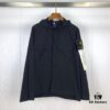 STONE ISLAND Multi-pocket Sleeve Badge Workwear Jacket Long Sleeve Drawstring Hooded Coat M-XXL