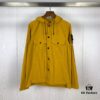 STONE ISLAND Multi-pocket Sleeve Badge Workwear Jacket Long Sleeve Drawstring Hooded Coat M-XXL