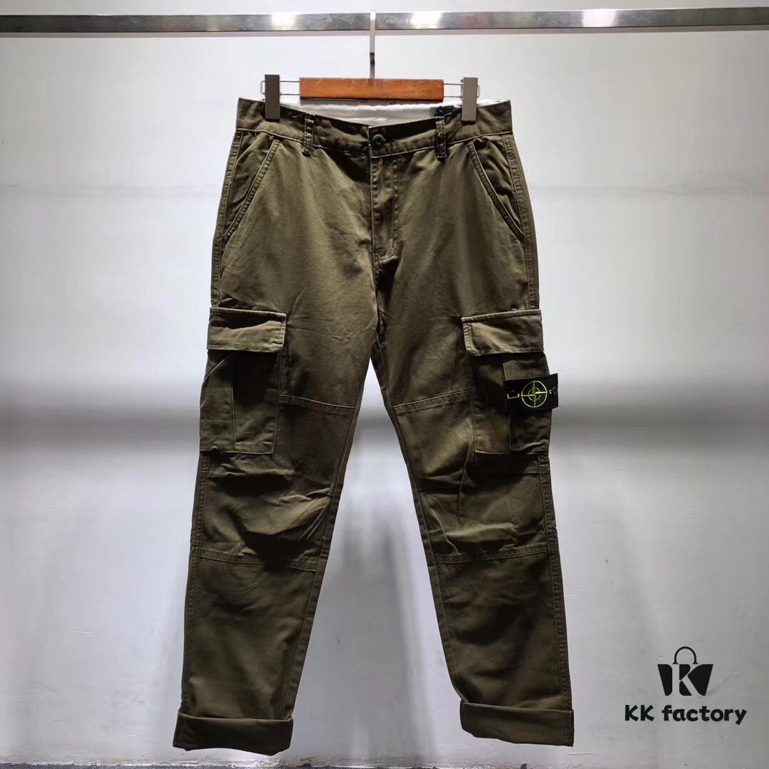 Stone Island 19SS Basic Multi-Pocket Cargo Pants, Casual Trousers
