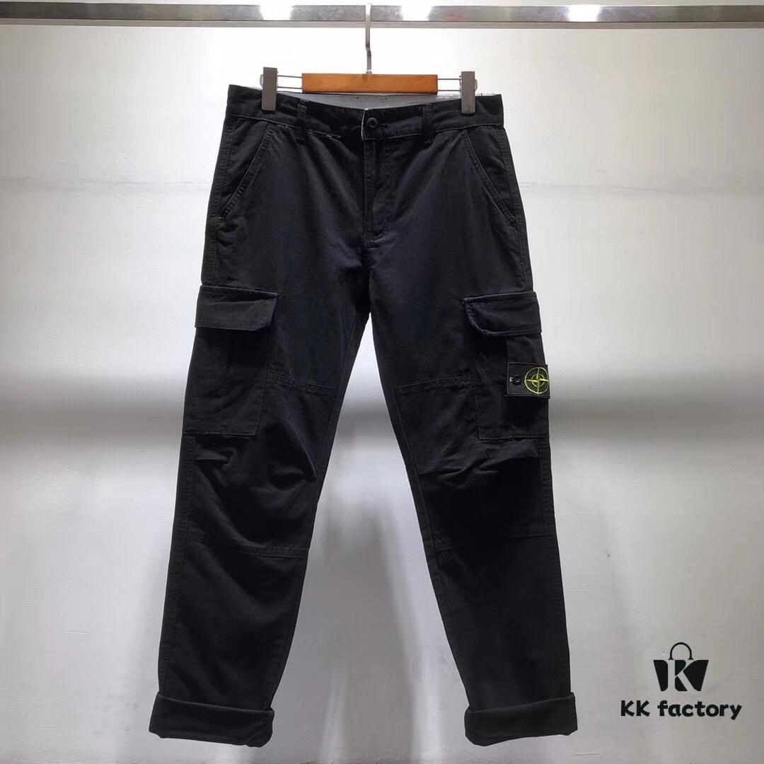 Stone Island 19SS Basic Multi-Pocket Cargo Pants, Casual Trousers