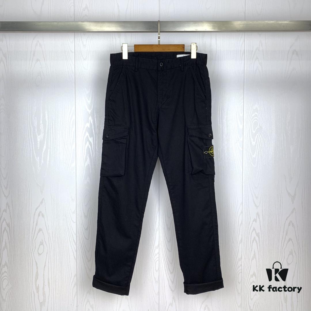 Stone Island Spring 2020 Trendy Multi-Pocket Military Workwear Casual Pants