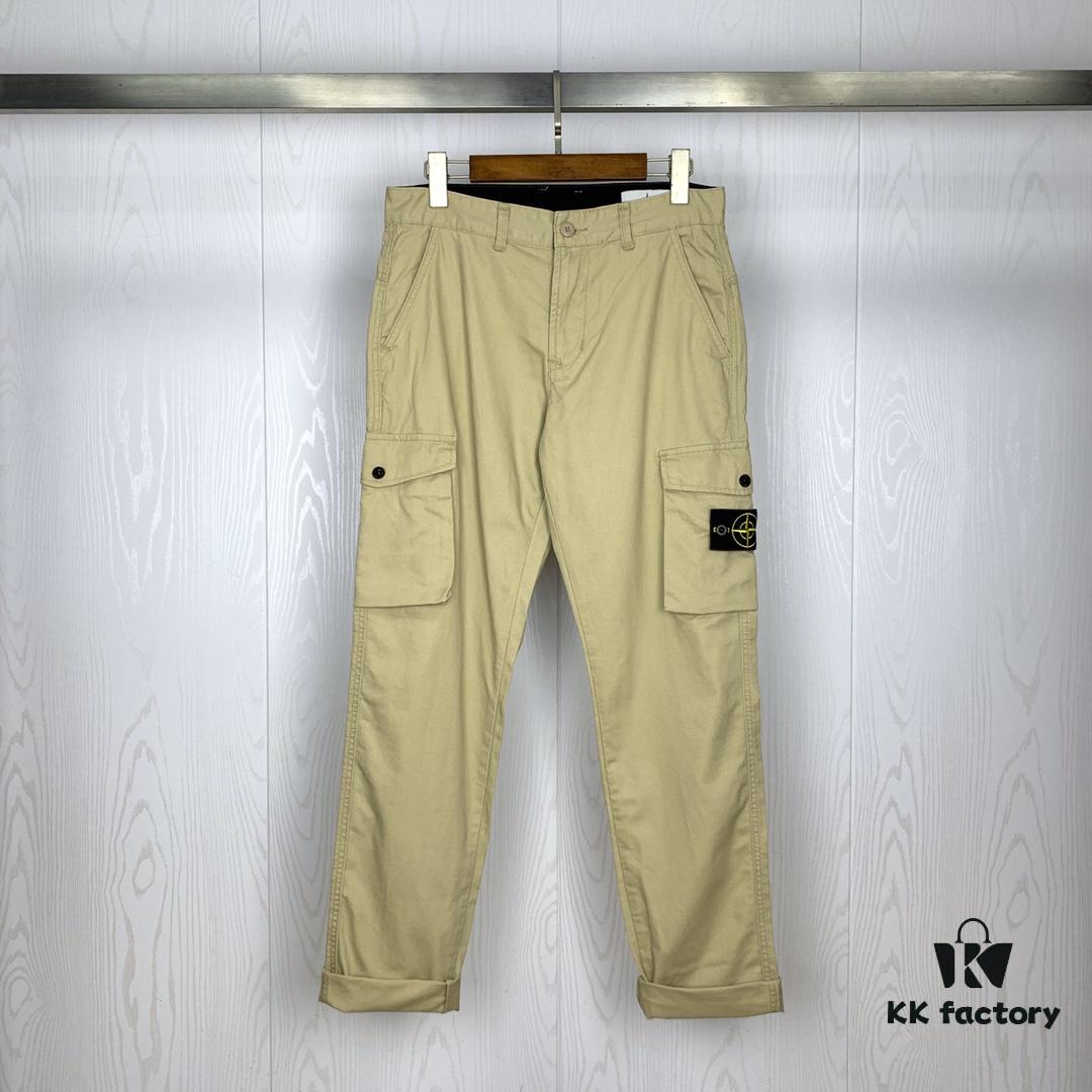 Stone Island Spring 2020 Trendy Multi-Pocket Military Workwear Casual Pants
