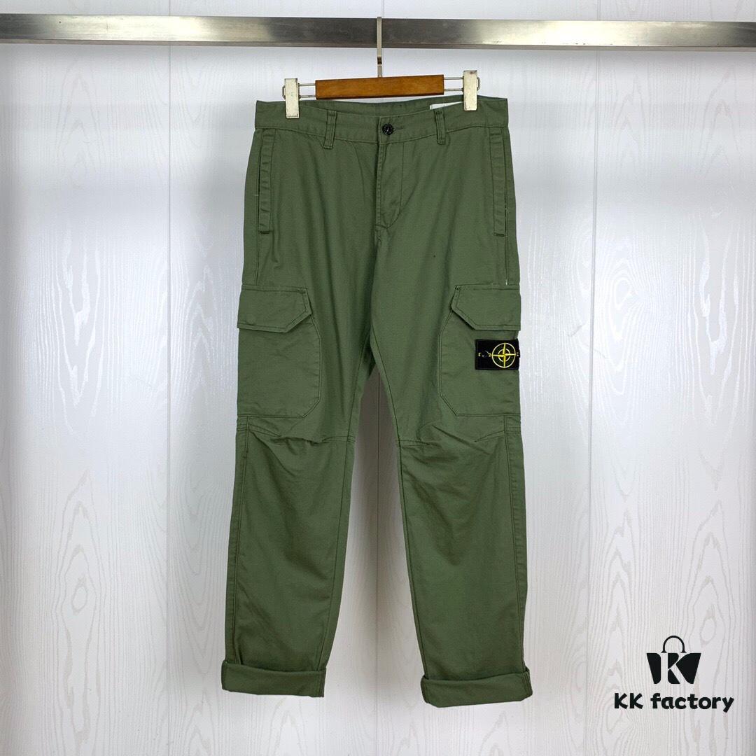 Stone Island 20 Spring/Summer Basic Cargo Pants Casual Trousers