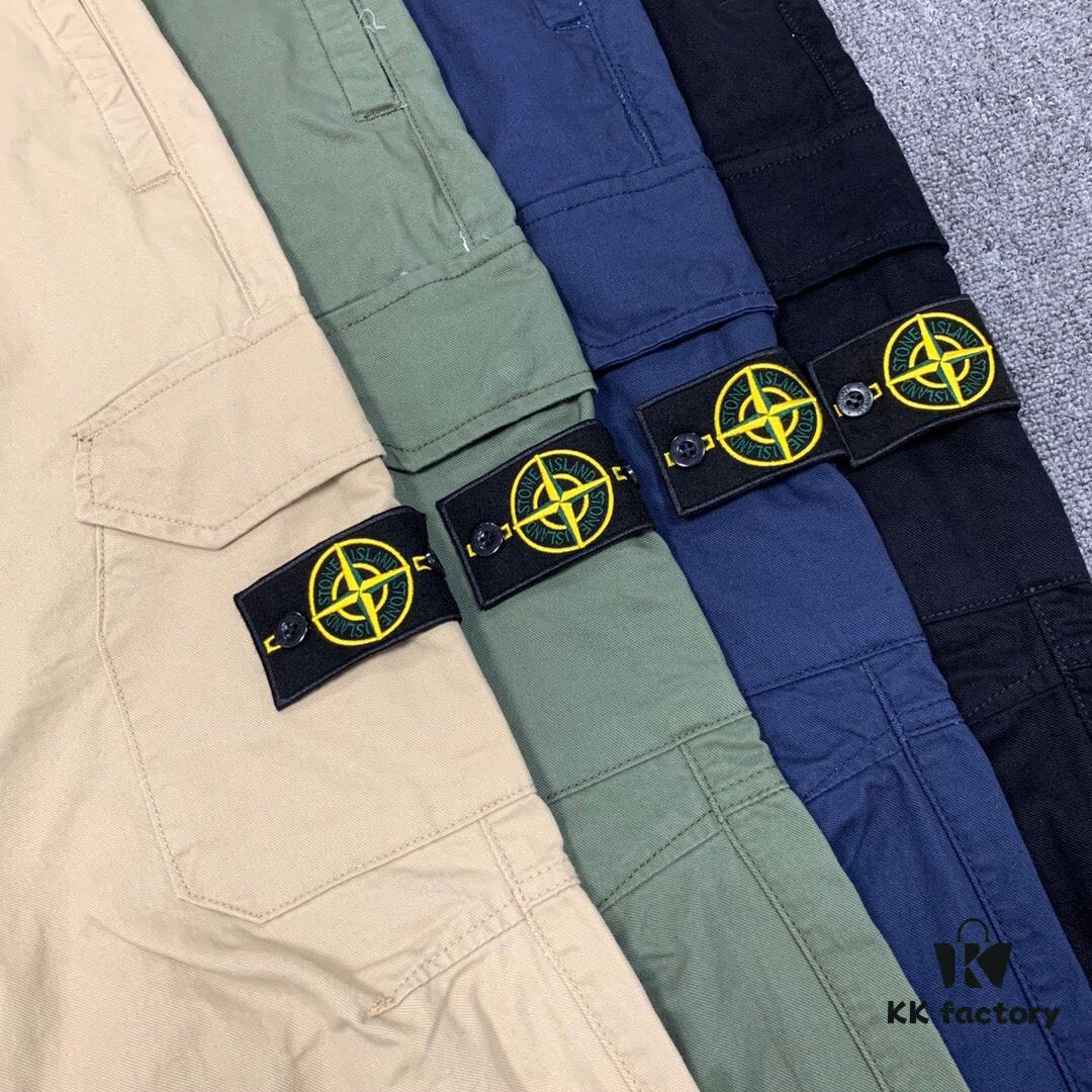 Stone Island 20 Spring/Summer Basic Cargo Pants Casual Trousers