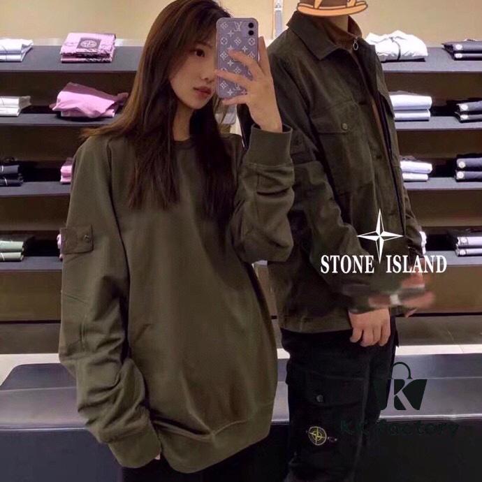 STONE ISLAND Ghost Series Basic Crewneck Sweatshirt