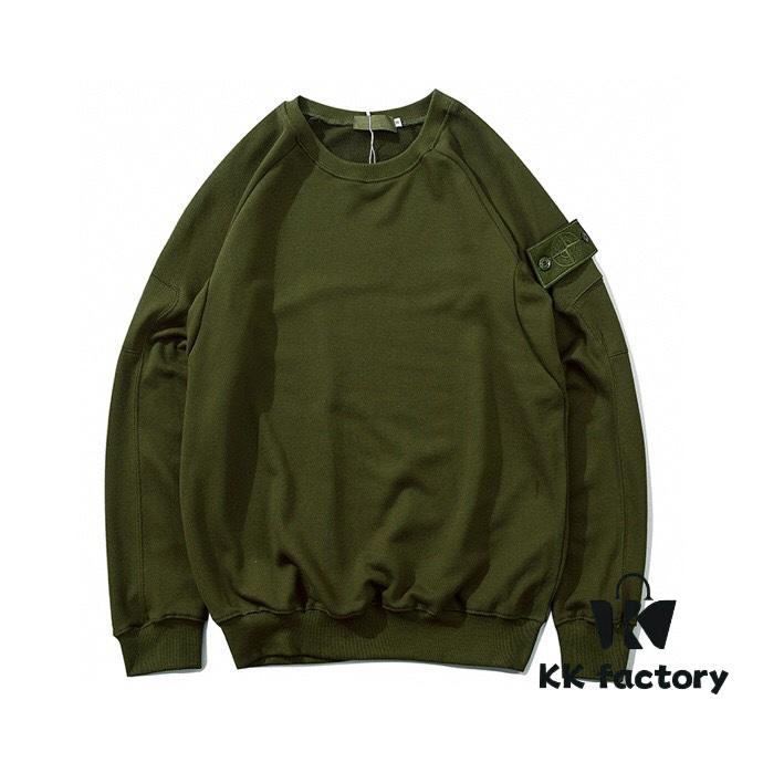 STONE ISLAND Ghost Series Basic Crewneck Sweatshirt