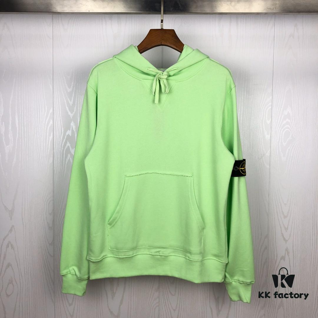 Stone Island 1:1 Cabinet Synchronization Ribbed Panel Classic Compass Badge Loop Fabric Hoodie
