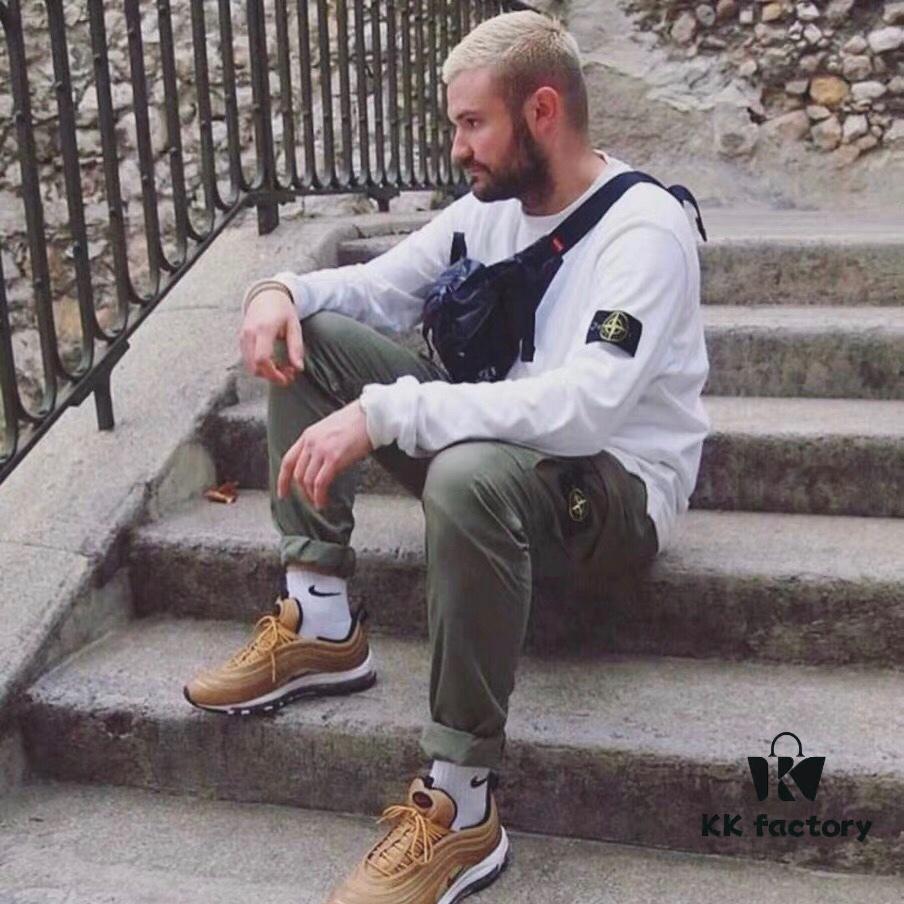 Stone Island Basic Sweatshirt with Sleeve Badge, Terry Fabric Pullover