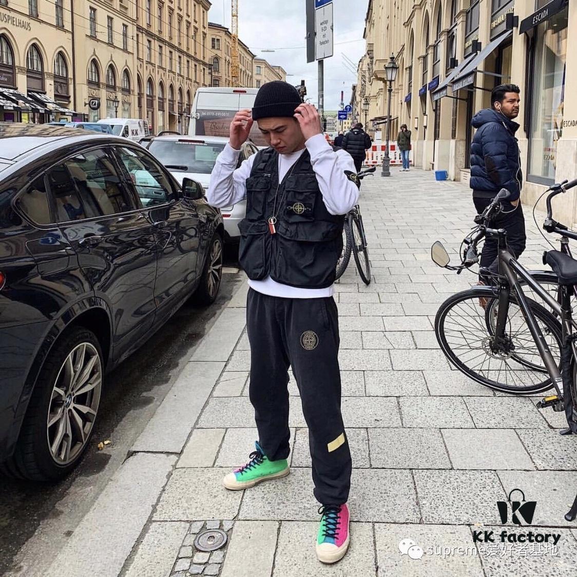 Stone Island Basic Sweatshirt with Sleeve Badge, Terry Fabric Pullover