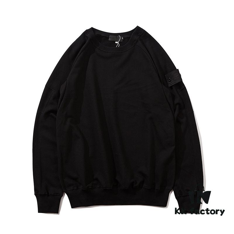 STONE ISLAND Ghost Series Basic Crew Neck Sweatshirt