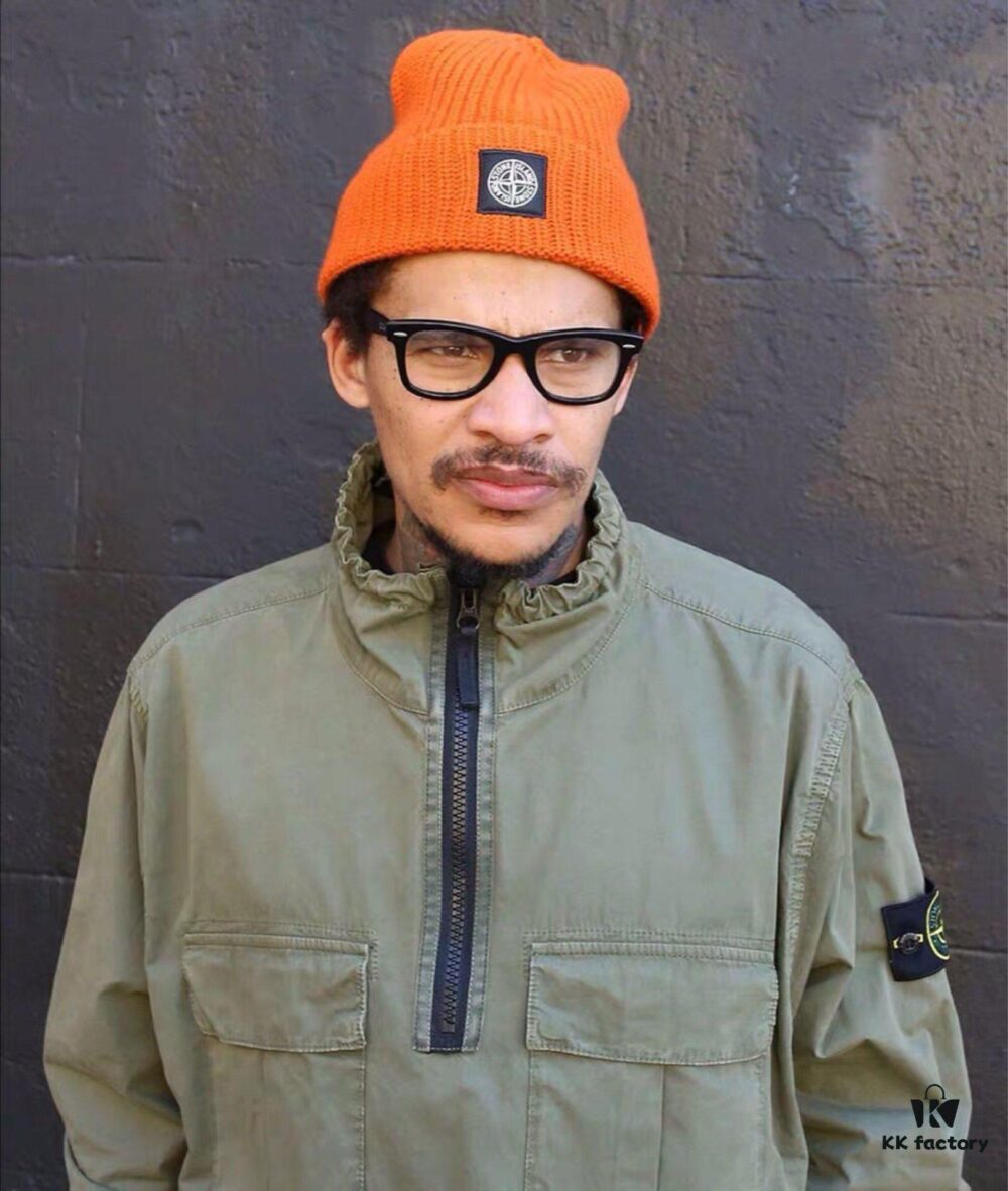 Stone Island 19 Fall/Winter Washed Half-Zip Pullover Jacket