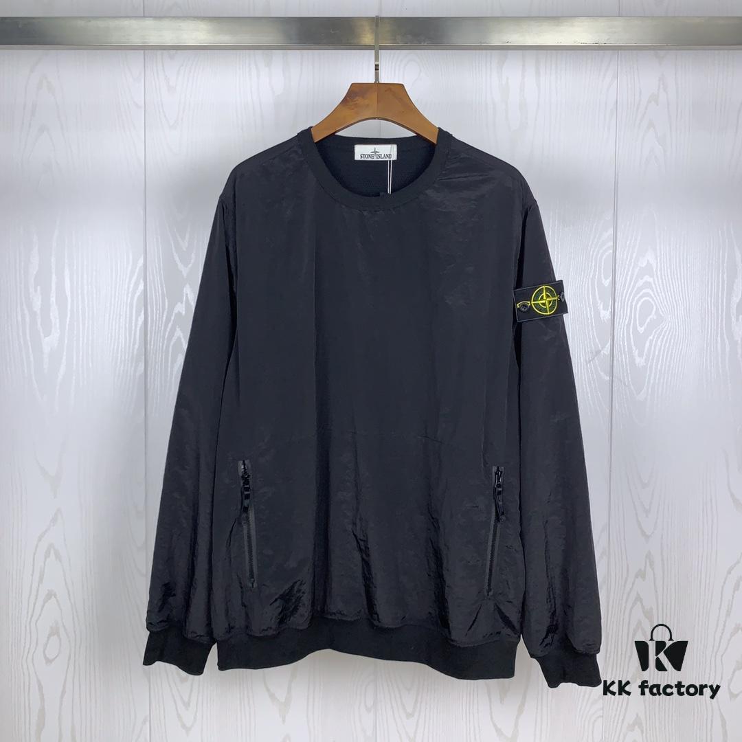 Stone Island Nylon Metal Hoodie with Mesh Lining