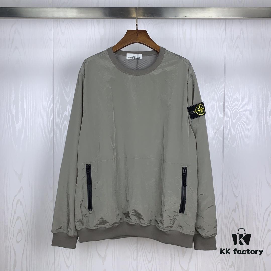 Stone Island Nylon Metal Hoodie with Mesh Lining