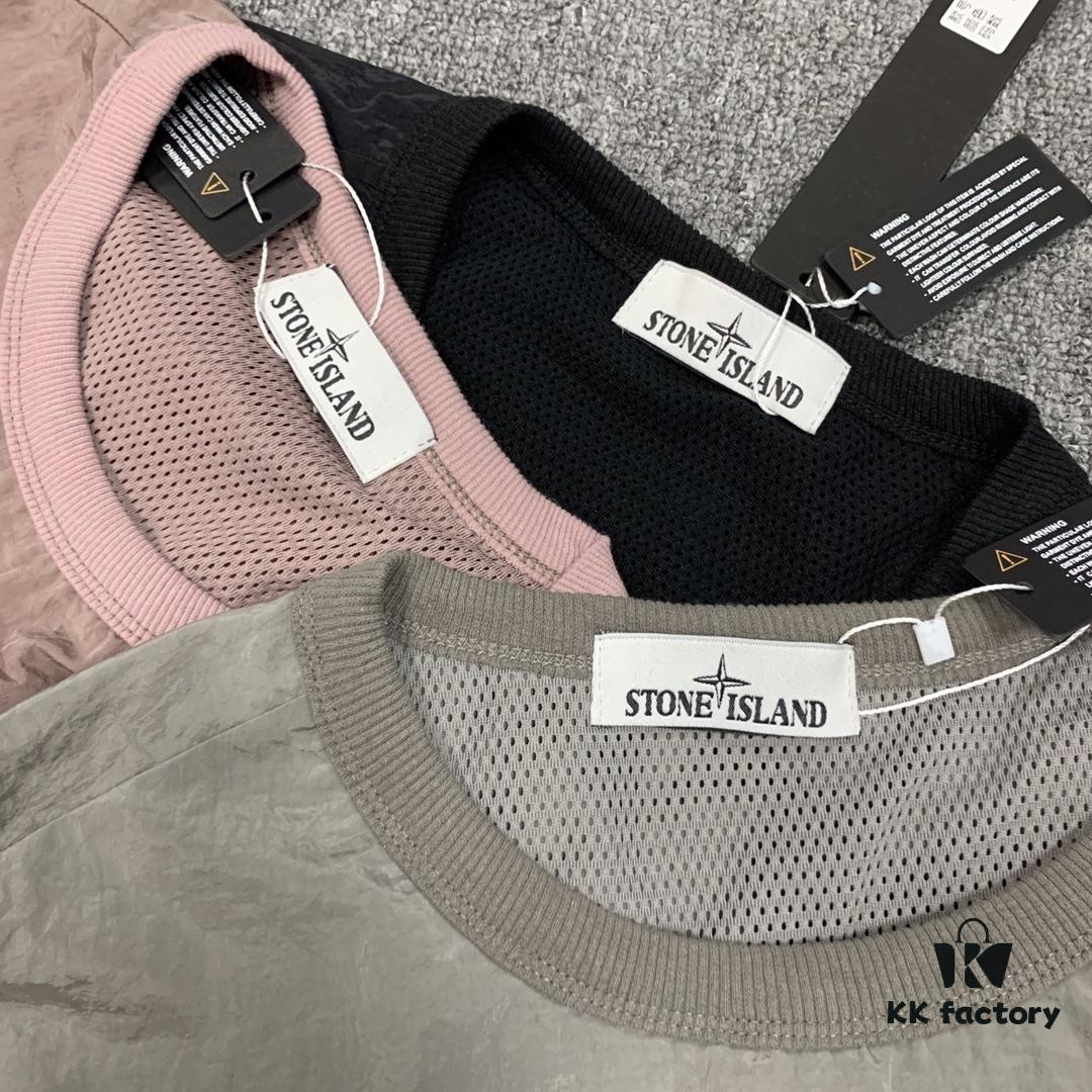 Stone Island Nylon Metal Hoodie with Mesh Lining