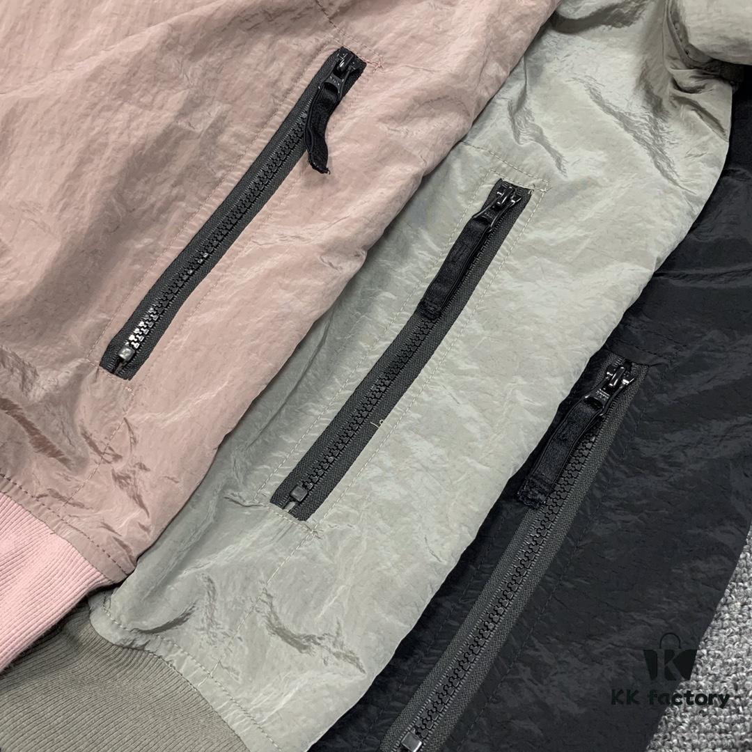 Stone Island Nylon Metal Hoodie with Mesh Lining