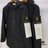 Stone Island Autumn/Winter New Functional Windproof Hooded Jacket Coat with Fish-Tail Design