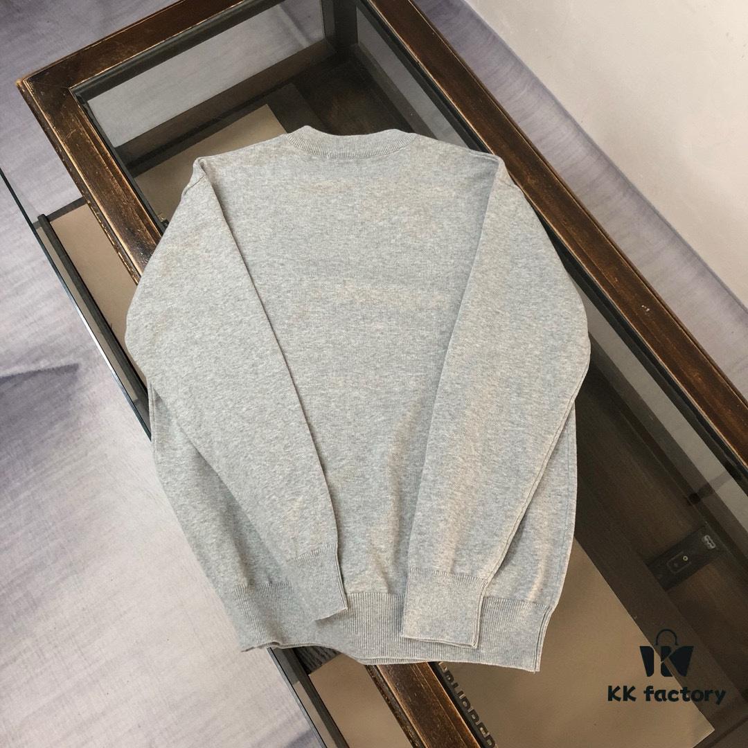 STONE ISLAND Men's Casual Knit Pullover Sweater – Premium Custom Design, Urban Style, Classic Round Neck Base Layer with Compass Logo Embroidery