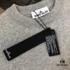 STONE ISLAND Men's Casual Crew-Neck Knit Sweater – Exclusive New Arrival, High-End Custom Design, Urban Style, Minimalist and Elegant Base Layer with Signature Compass Logo Embroidery